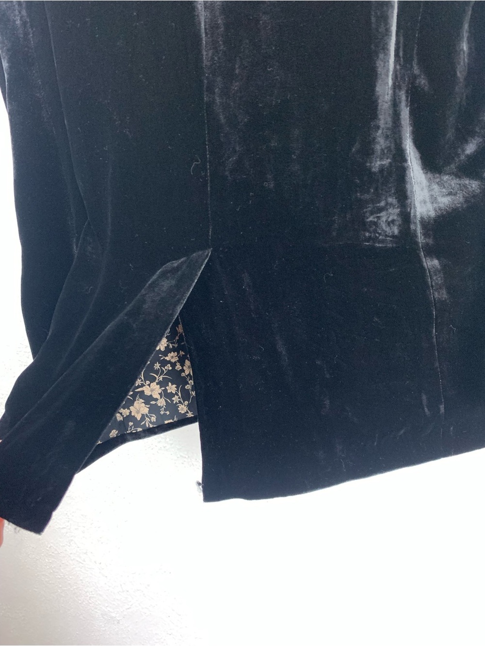 Sundance monte Rosa velvet black blazer size 16 - Picture 6 of 9